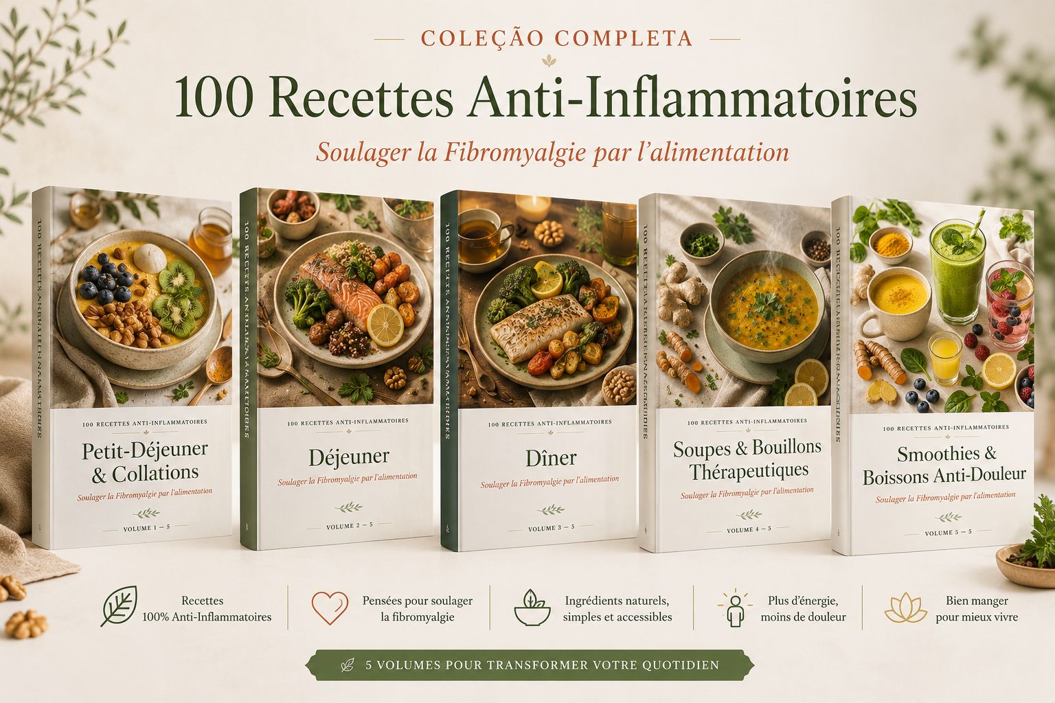 Collection 100 Recettes Anti-Inflammatoires